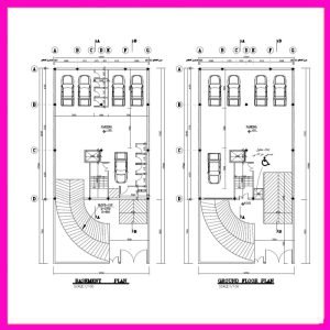 Architectural plan 16x12 north - Image 2