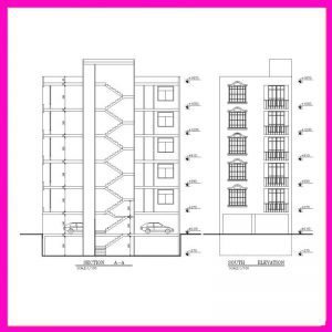 Architectural plan 9*17 North - Image 2