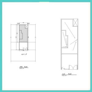 Architectural plan 8*14 north - Image 2