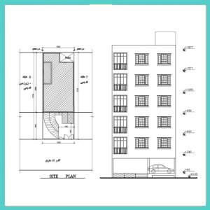 Architectural plan 10*19 North - Image 2
