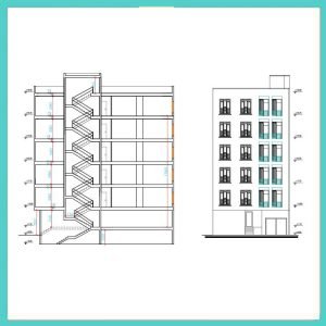 Architectural plan 10*19 North - Image 2