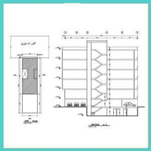 Architectural map 24*10 south - Image 2