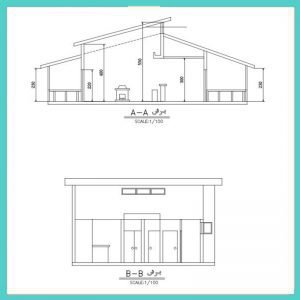 Map of a 110-meter villa without parking - Image 2