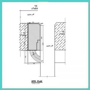 Architectural plan 17x8 south-west-2 corner - Image 2