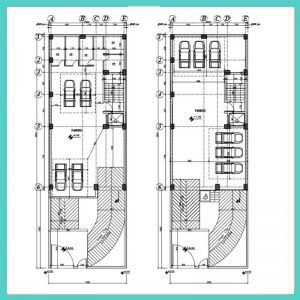Architectural plan 10*19 south - Image 2