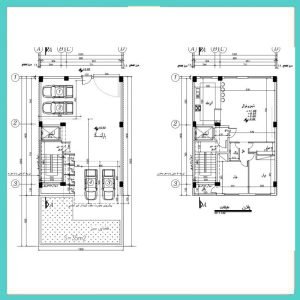Architectural plan 14x10 South - Image 2