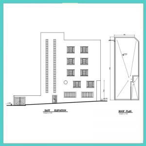 Architectural plan 17*7 south-west-2 corner - Image 2