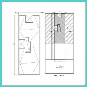 Architectural plan 27*10 north - Image 3
