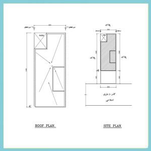 Architectural plan 6*14 north - Image 2