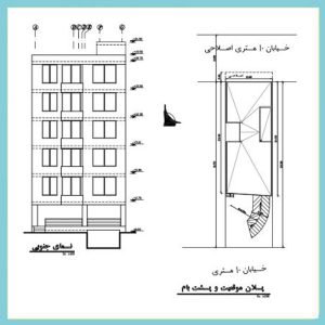 Architectural map 24*10 south - Image 2