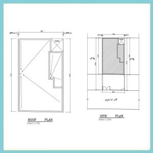 Architectural plan 8*14 north - Image 2