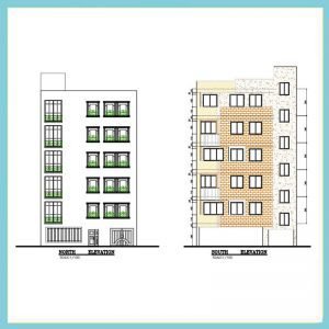 Architectural plan 12*16 south - Image 2