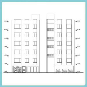 Architectural plan 9*14 south - Image 2