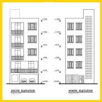 Architectural plan 13x8 South - Image 2