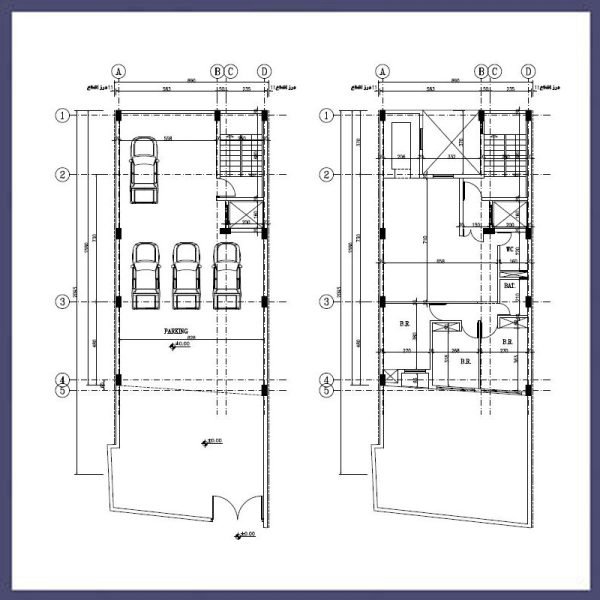 Architectural map 16x9 North
