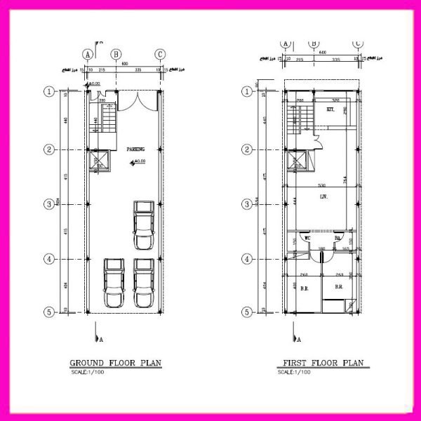 Architectural map 17*9 South