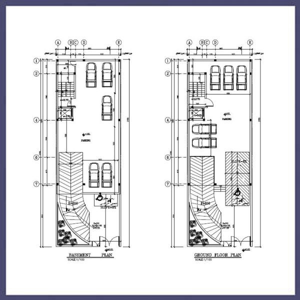 Architectural map 19*10 South