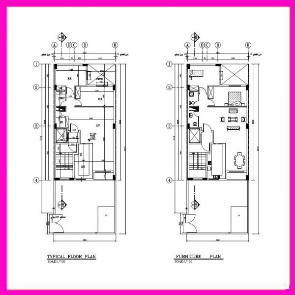 Architectural map 16x9 North