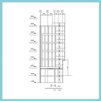 Architectural plan 17x9, two south-east corners - Image 3