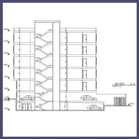 Architectural plan 22x8 two corners - Image 3