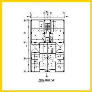 Architectural plan 20*15 South