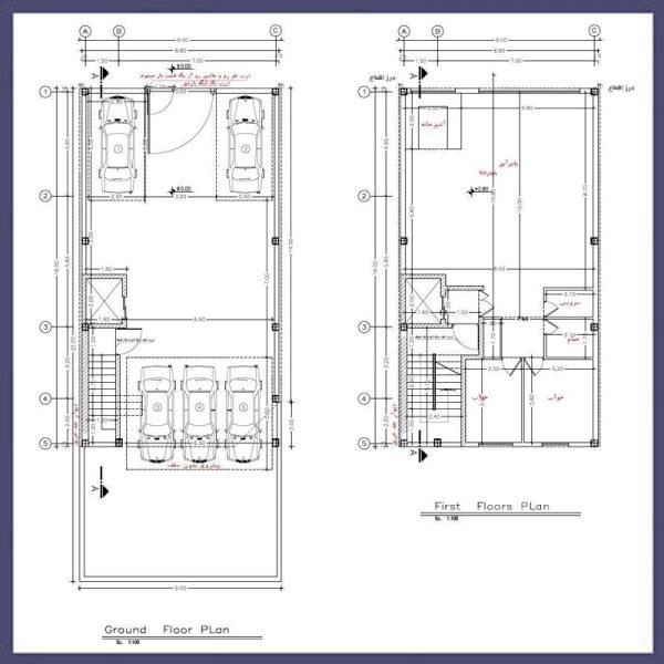 Architectural map 16*9 South