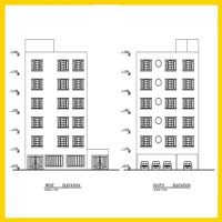 Architectural plan 12x11 two corners - Image 2