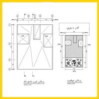South 12x14 architectural plan - Image 2
