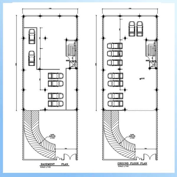 Architectural map 23*13 North